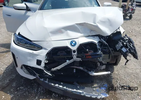 2024 BMW I4 xDrive40 from USA, damaged, VIN WBY83FB06RFT01245